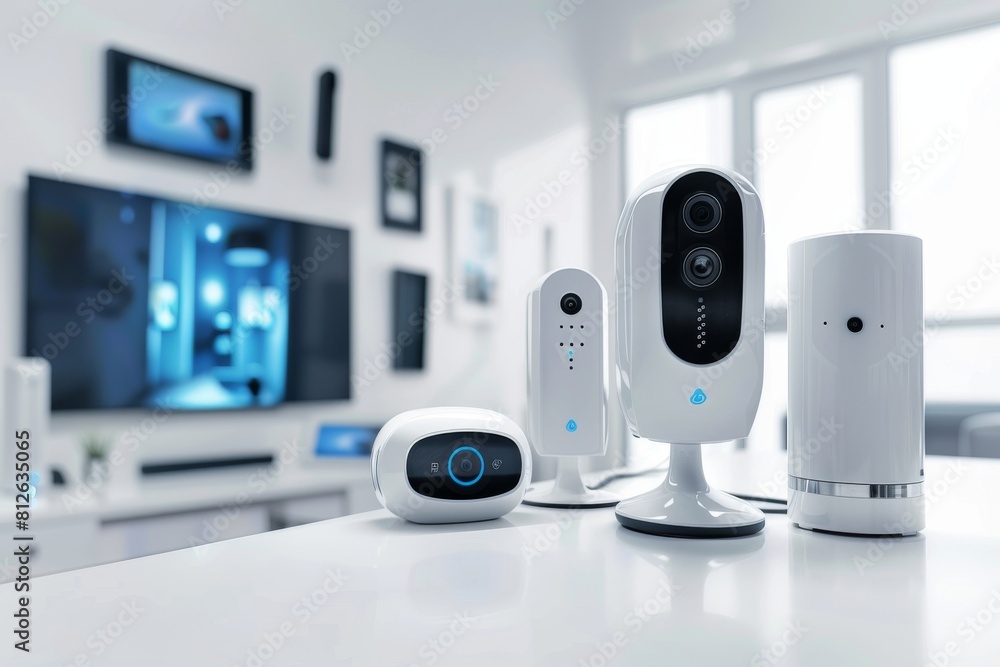 Poster networking ai security updates in smart home cameras use machine learning to monitor seniors and saf