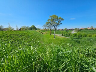 Fototapeta premium The beautiful fortifications of Fredericia
