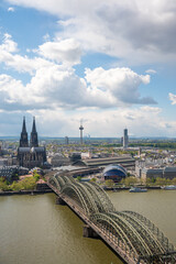 Cologne from above