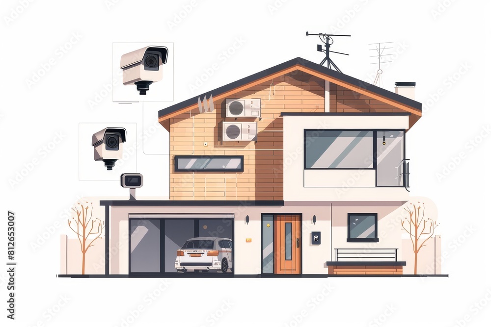 Poster smart alarms in cloud-based surveillance setups utilize fast, automated technology for enhanced secu