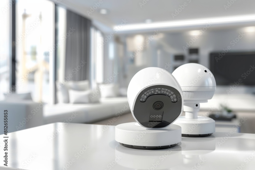 Poster fast, automated alarms enhance security setups at home, driven by smart technology and cloud-based s