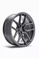 Obraz premium Sport car rim on a white background