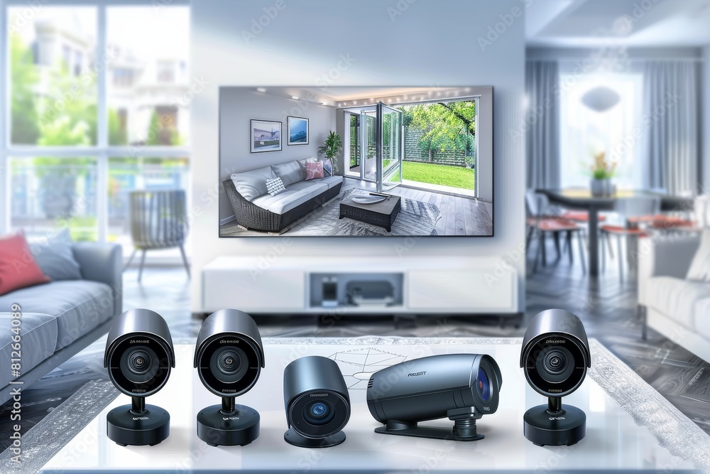 Poster advanced, secure cctv systems integrate technology-driven routers for fast protection design, enhanc