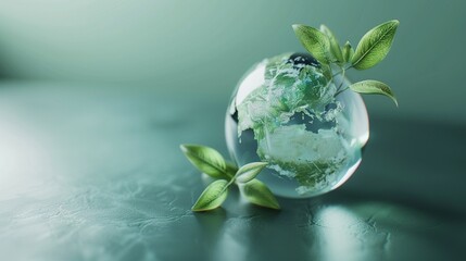 Save to Library Download Preview Preview Crop Find Similar FILE #: 580261491 World environment and earth day concept with glass globe and eco friendly enviroment.