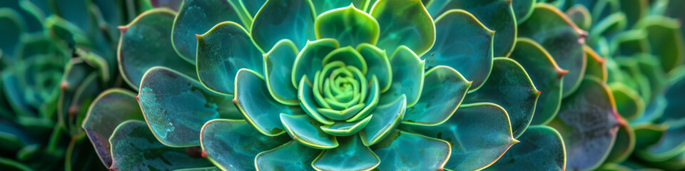 A close up of a green plant with a large green leaf - Powered by Adobe