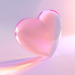 Transparent hearts in pink and peach. png