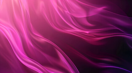 Obraz premium Abstract background of curved lines with glares in purple color,Beautiful lilac background with drapery and folds of silk. 3D illustration,fast light background with motion blur effect