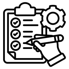 Corrective Action Icons For Design Elements 