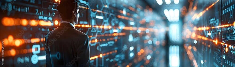 Poster cybersecurity training for employees emphasizing safe digital practices in business technology netwo
