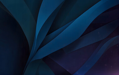 Blue abstract background design with curved shapes, Awesome Background Wallpaper