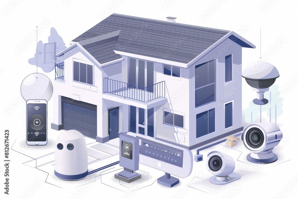 Poster motion sensors and electronic equipment in cctv systems provide advanced security observation, manag
