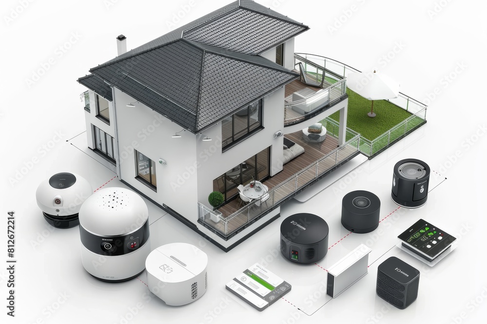 Poster advanced electronic equipment and motion sensors enhance the capabilities of cctv systems for effect
