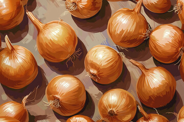 brown Onions Background | Fresh Produce Design | Vibrant brown, Culinary Ingredients, Cooking Essentials, Healthy Eating, Nutrient-Rich
