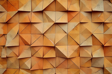 Abstract brown Triangles Background | Geometric Design | Vibrant brown, Modern Art, Geometric Shapes, Contemporary Patterns