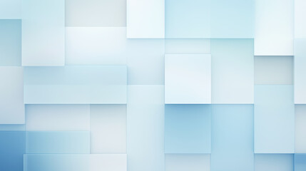 blue and white gradient square geometrical abstract illustration background