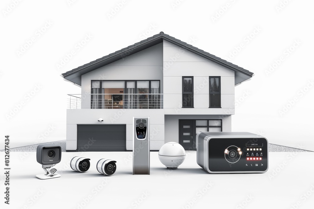 Poster reliable connections enhance surveillance systems with motion detection and barrier systems for watc