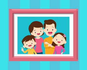 family members in frames 01
