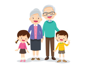 Big happy multi-generational family siblings relatives portrait