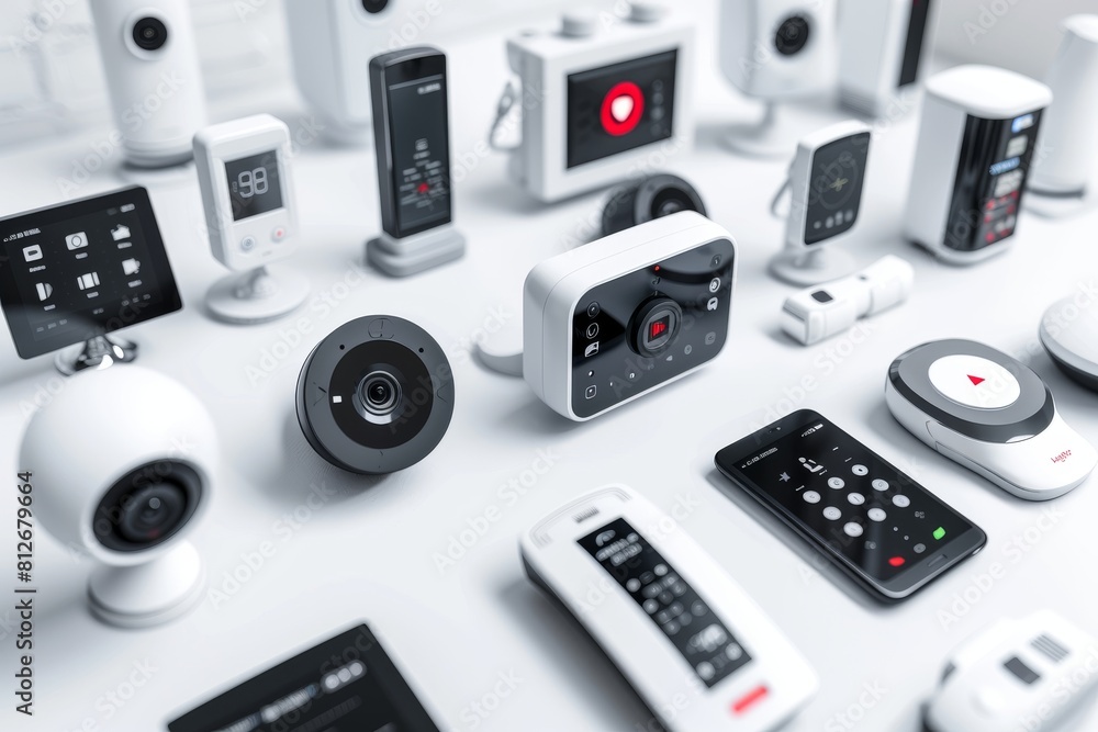 Poster watchful incident alerts in surveillance systems supported by barrier systems and motion detection e