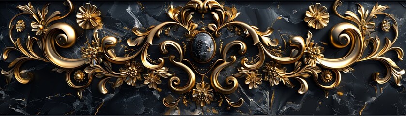 Luxurious and exclusive artwork showcasing opulence and wealth