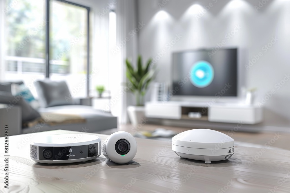 Poster barrier systems in surveillance systems with motion detection provide reliable connections for watch