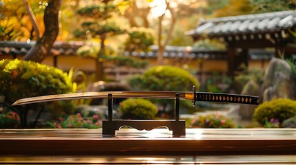 The soul of Japan: Japanese swords,日本の魂　日本刀、Generative AI	