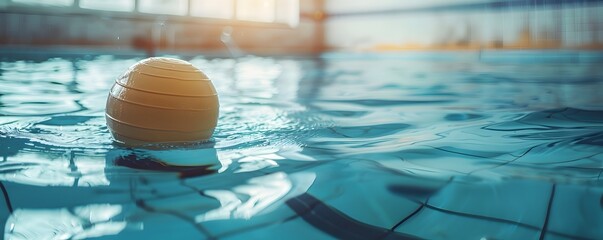 Aquatic Therapy Session in Serene Pool for Gentle Rehabilitation and Wellness