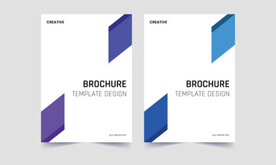 Business flyer , brochure design, brochure cover page layout template