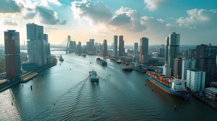 The Port Economy of Rotterdam