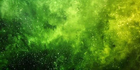 green background, green texture, green dust particles, green sky, green grainy gradient, green space, space.green watercolor texture background
