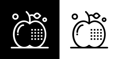 Cooking icon. Cook. Food icon. Cooking utensil icon. Kitchen tool icon. Black icon. Silhouette icon.
