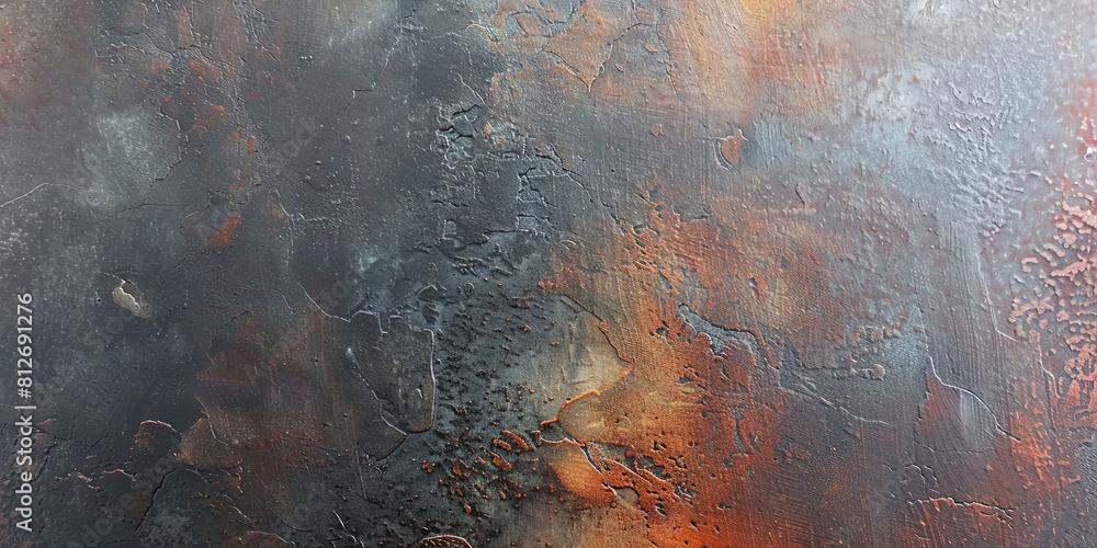 Poster texture rust metal, rustic metal background with distressed brown and rust tones,a rusty metal surfa