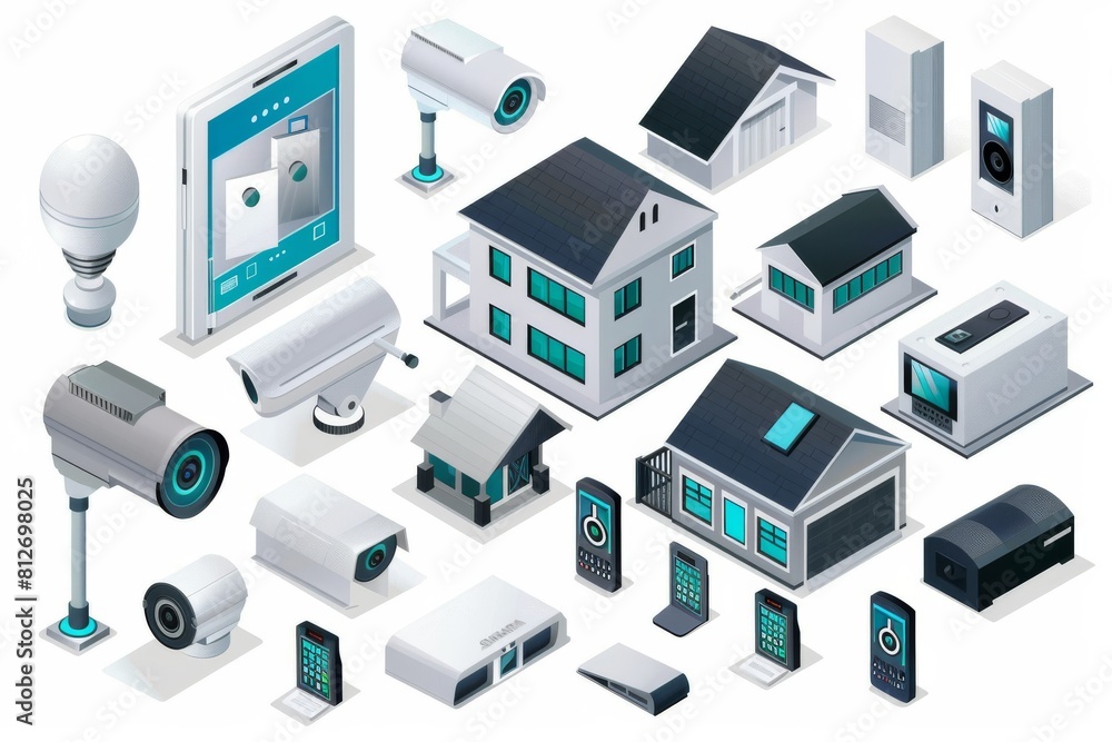 Poster Safeguarding systems utilize camera security for comprehensive home monitoring, incorporating anomaly tracking and video verification for secure perimeter protections.