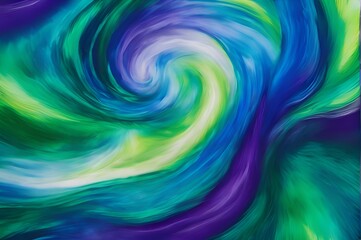 Ethereal Swirls of Energy - A Mystical Landscape Beckons