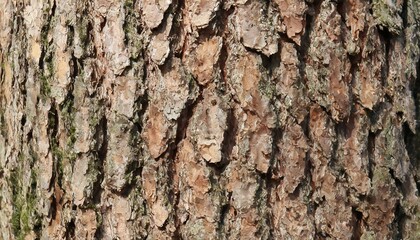 fir bark texture background close up