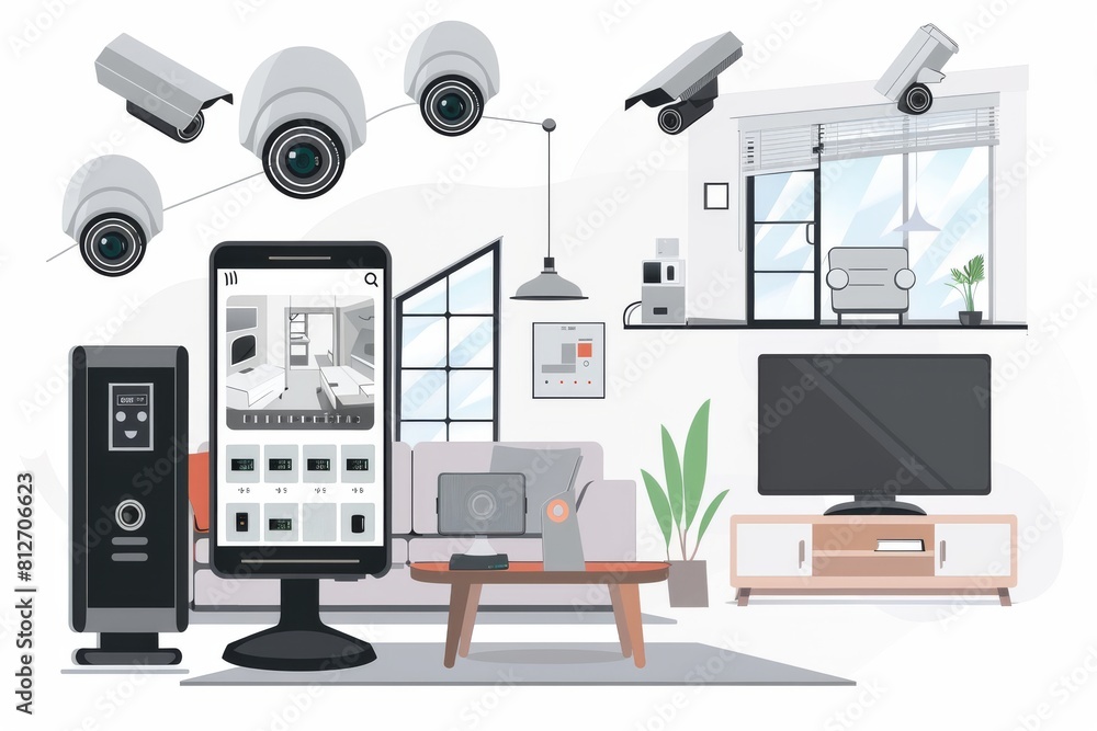 Poster footage from security technology in video security systems is three-dimensional and advanced, aiding
