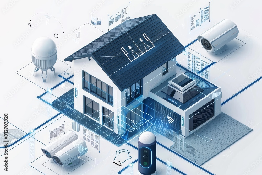 Poster protection in smart homes extends to security within environmental detection systems, where reliable