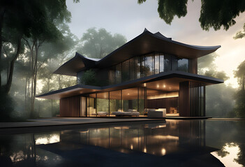 thai style house 