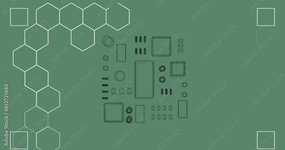 Poster image of markers over computer processor