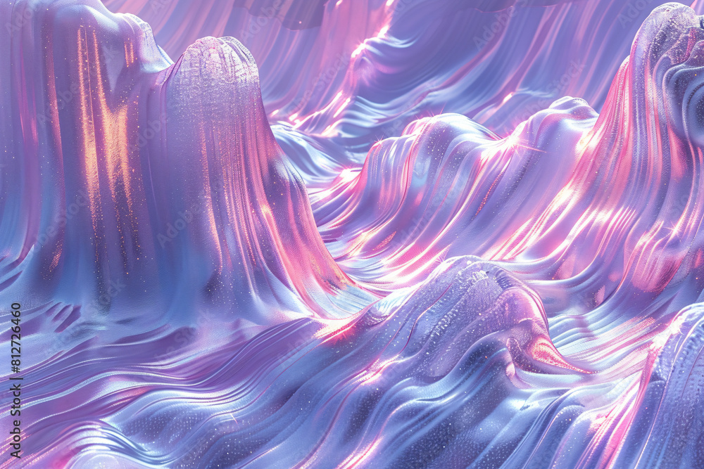 Aufkleber horizontal abstract pastel holographic texture design for pattern and background