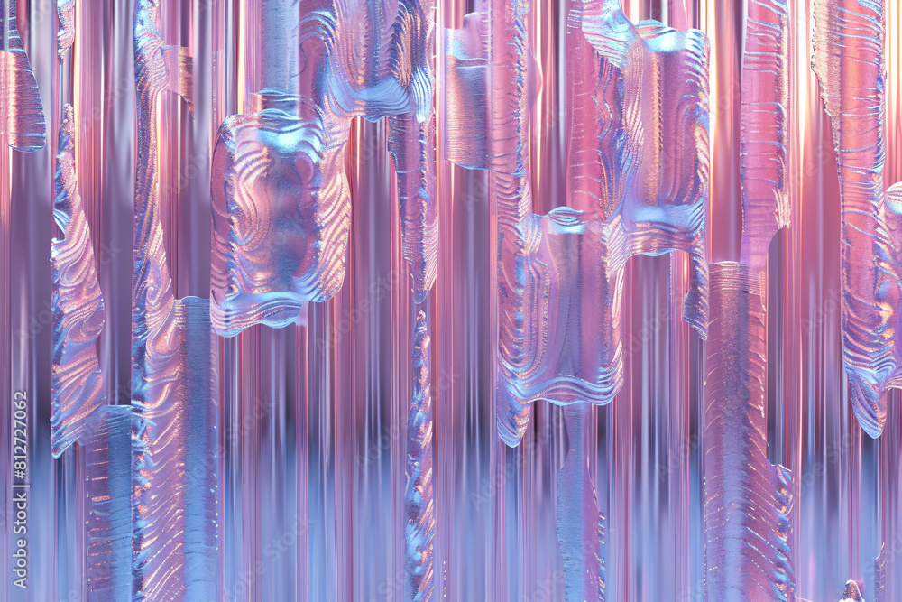 Aufkleber horizontal abstract pastel holographic texture design for pattern and background