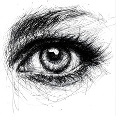 Obraz premium eye of the girl