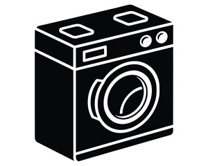 washing machine Icon Vector illustration