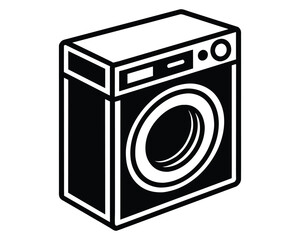 washing machine Icon Vector illustration
