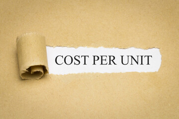 cost per unit