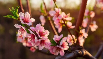 sakura blossom in spring