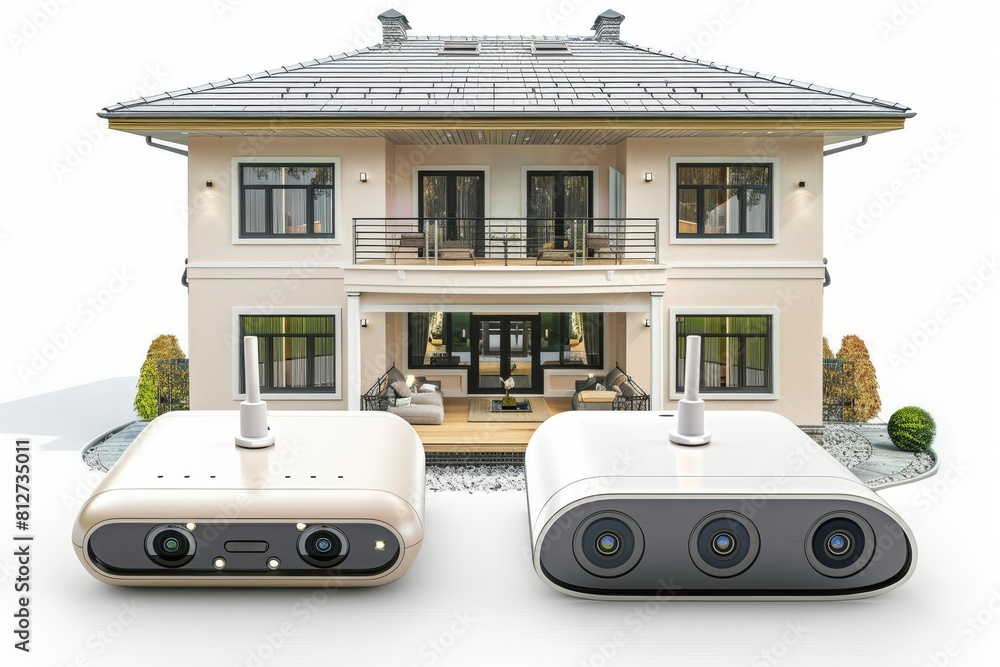 Poster enhanced monitoring and robust safeguarding with advanced security cameras in surveillance systems.