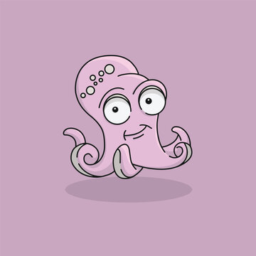 recommend clip art: Weird Octopus