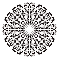 Luxury, Elegant and creative mandala pattern design	