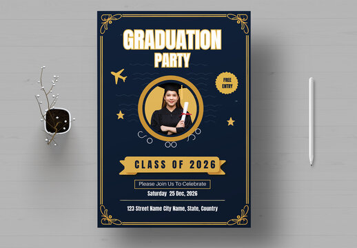 Graduation Flyers Template